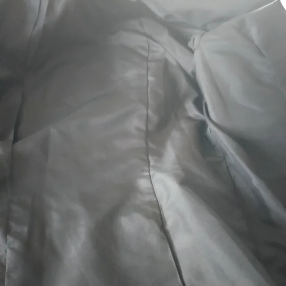 Chico's Animal Print Ruffle Front Blazer Jacket Chico's sz2 - Picture 10 of 14